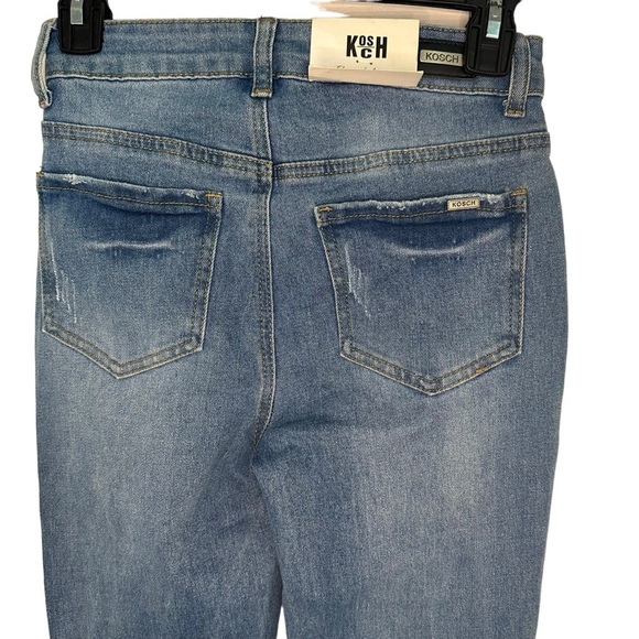 Kosch flare button Jeans Size 0 NWT - Picture 3 of 4